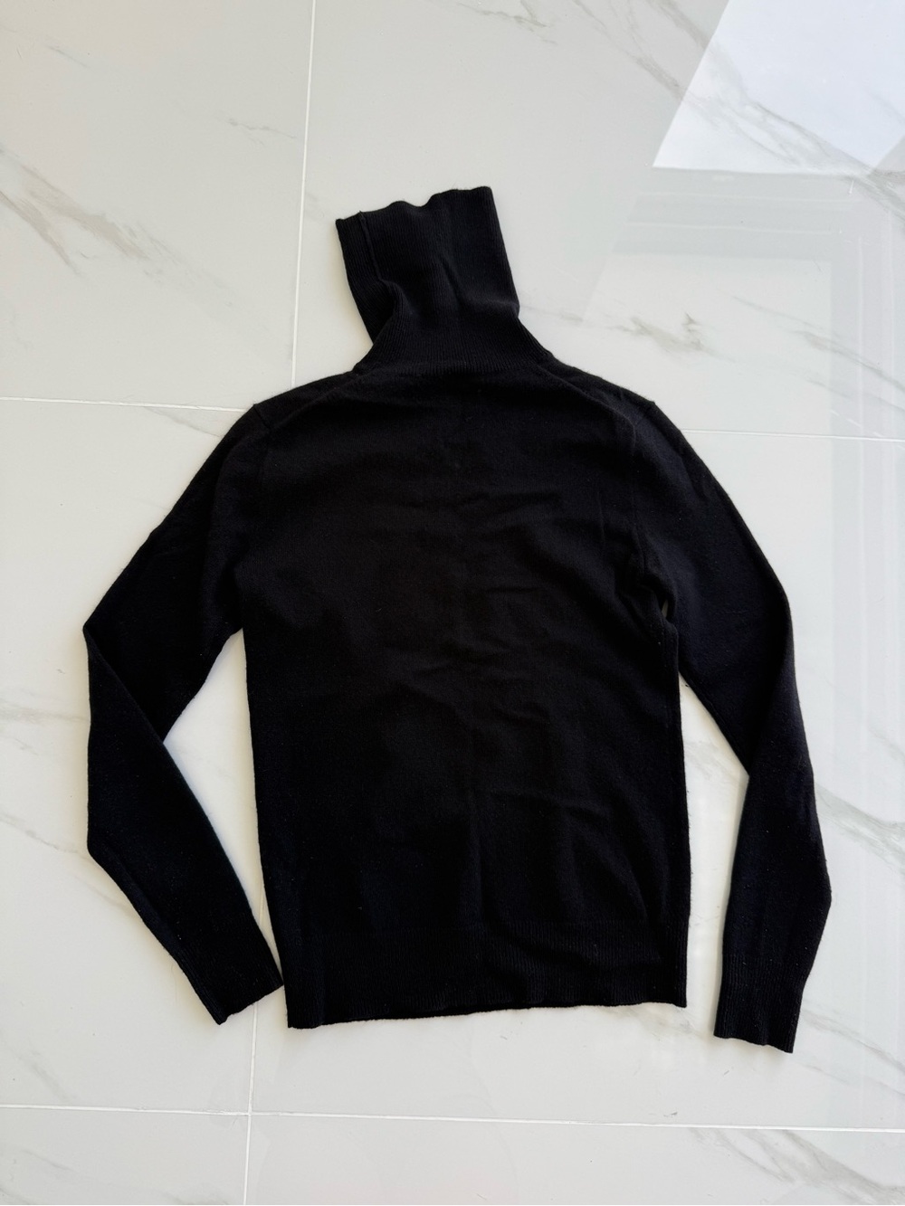 Ralph Lauren Black cashmere turtleneck, XS